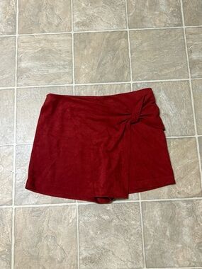 Large Velvet Skort